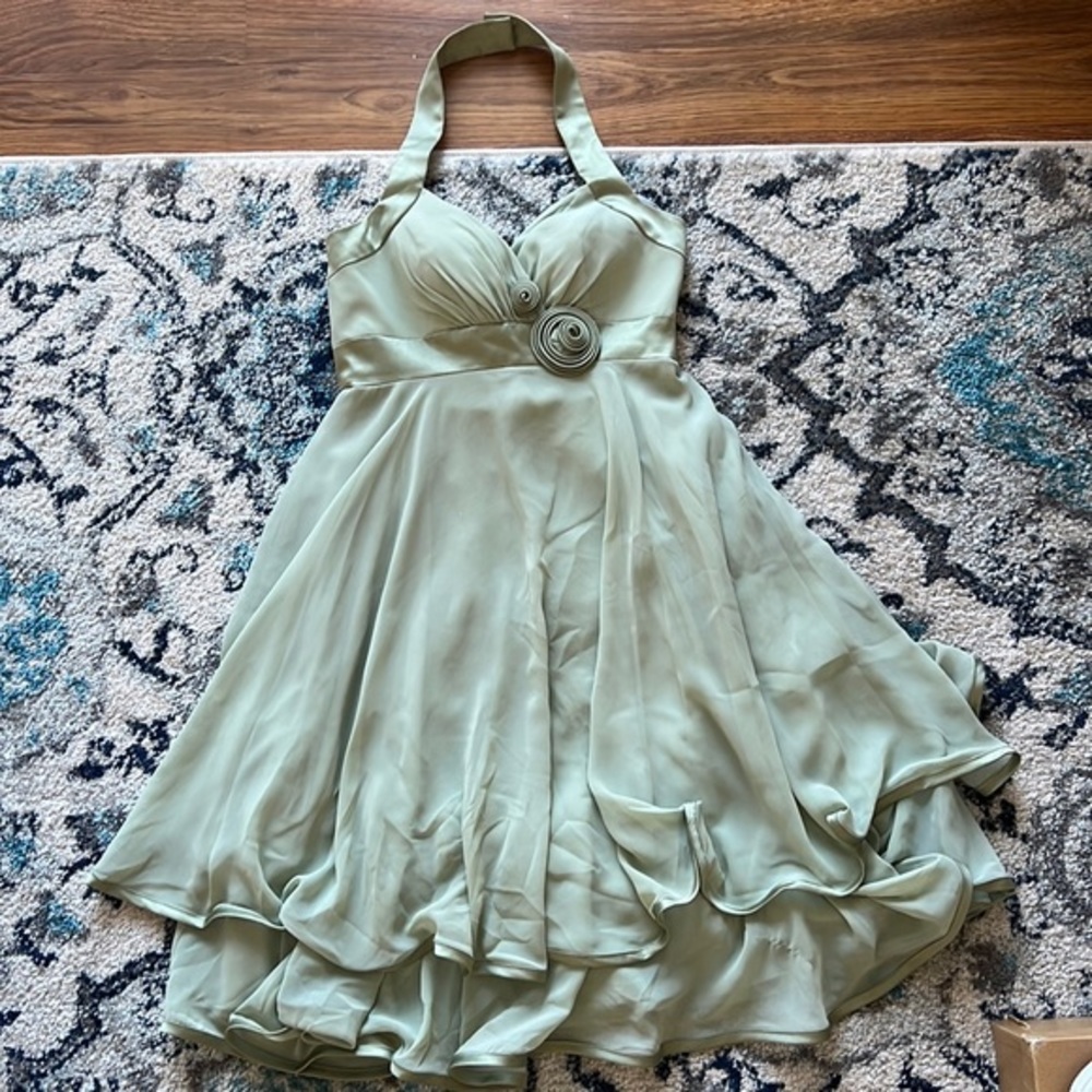 Alexia Designs Bridesmaid Dress. Sage Green. Size 2 Worn once Like New